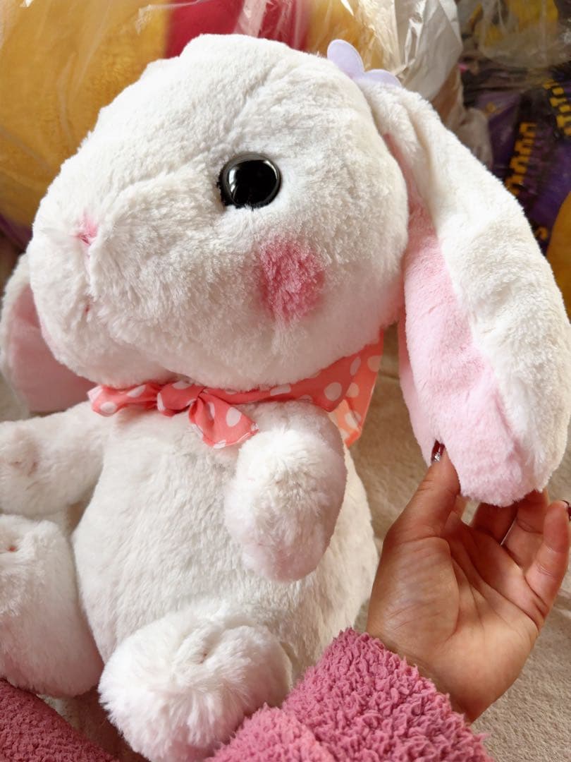 美品 昭和 稀少 ぽてうさろっぴーずきん ウサギ　BIGサイズ