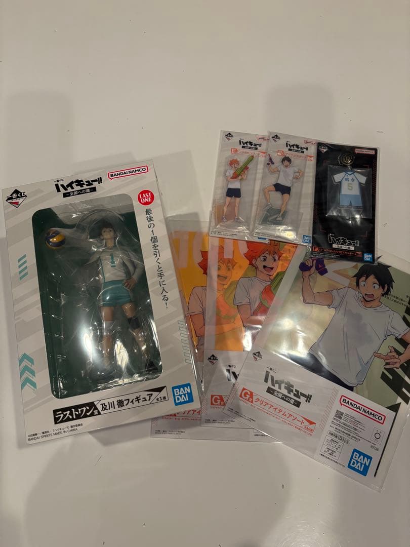 一番くじ ハイキュー!! ラストワン 及川徹フィギュア おまけ付き