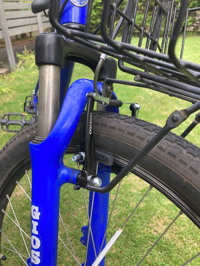 関西 gios genova 24 ジオス ブルー クロスバイク MTB 自転車 - メルカリ