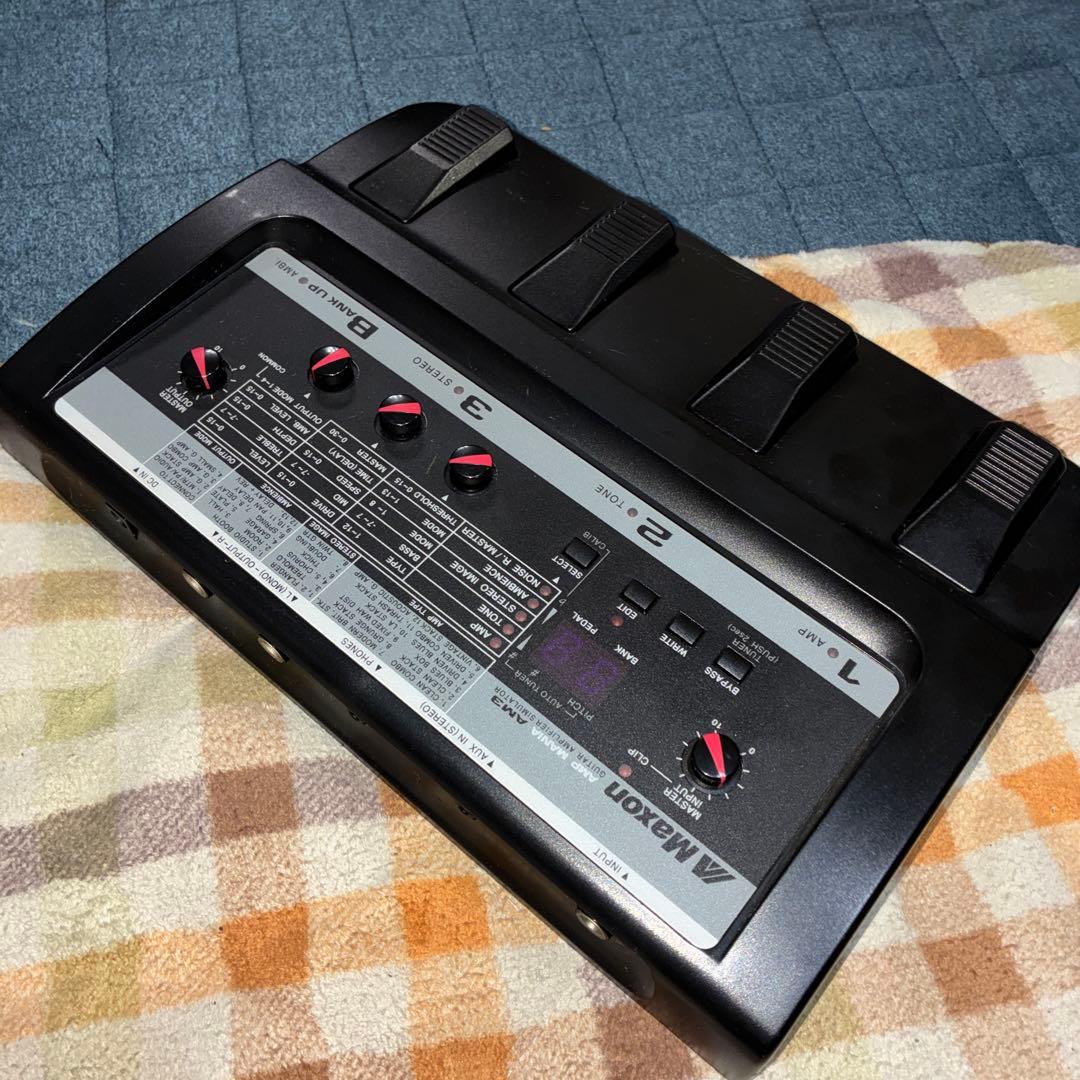 激レア エフェクター 即発送 Maxon AM3 AMP MANIA - メルカリ