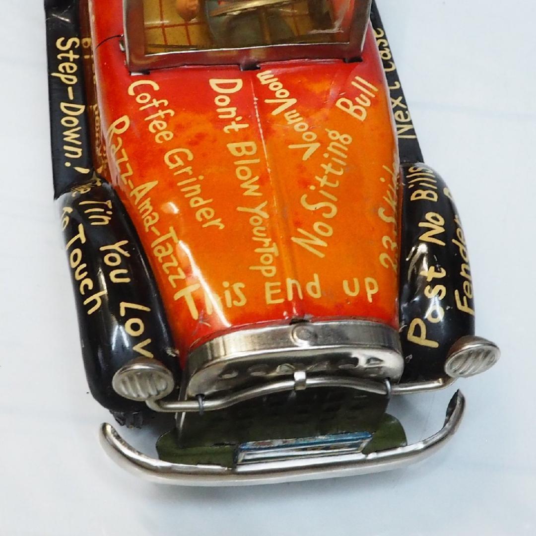 LINE MAR TOYS JALOPYリモコン欠 tinブリキcar箱付toy VERSION TYPER