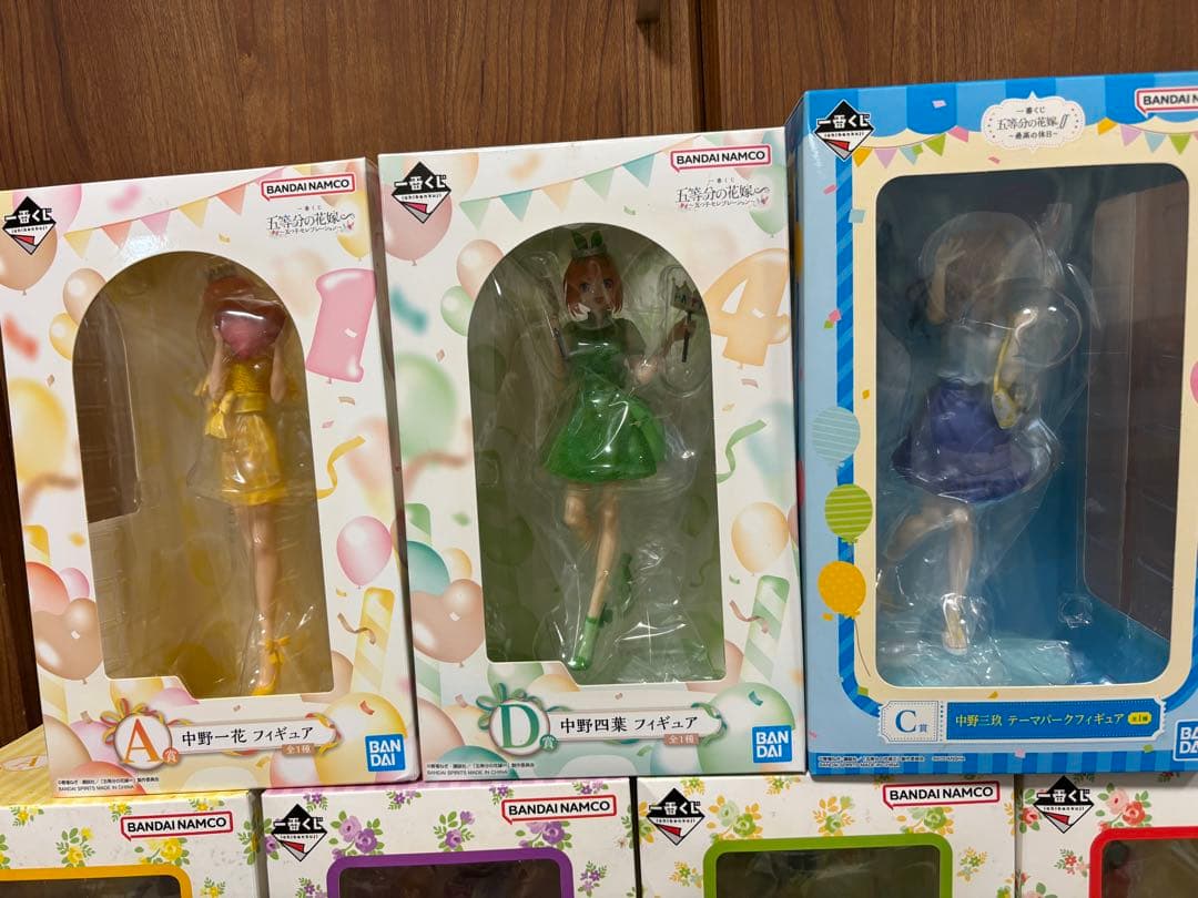 未開封 五等分の花嫁 一番くじ フィギュア まとめ売り
