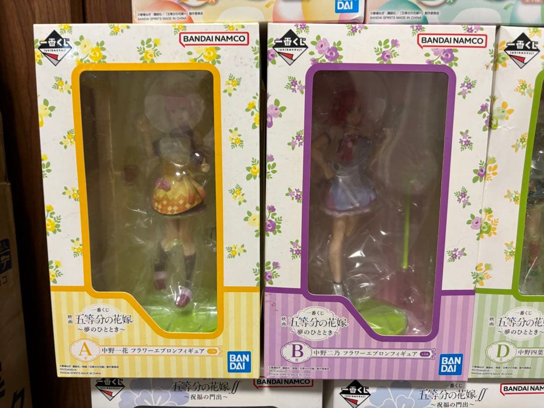 未開封 五等分の花嫁 一番くじ フィギュア まとめ売り