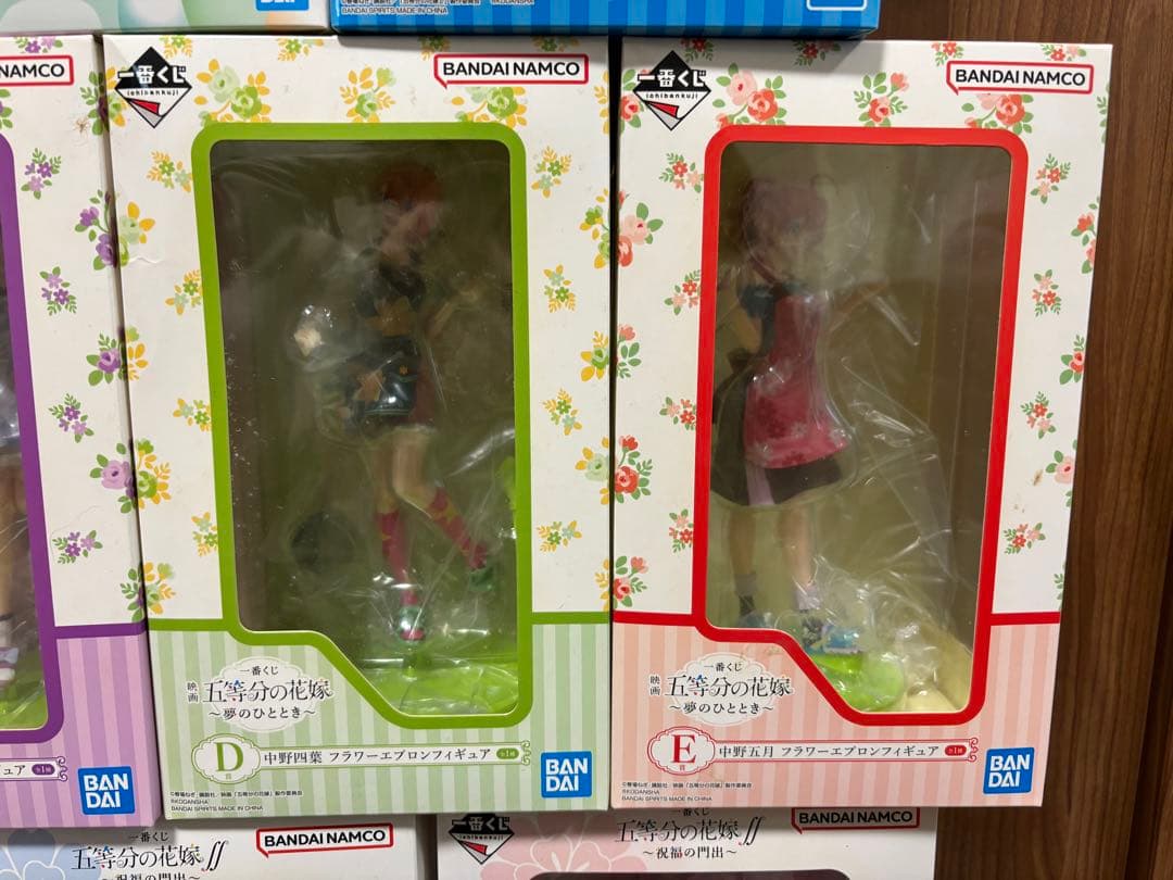 未開封 五等分の花嫁 一番くじ フィギュア まとめ売り
