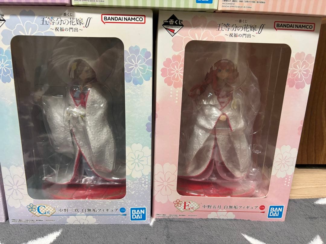 未開封 五等分の花嫁 一番くじ フィギュア まとめ売り