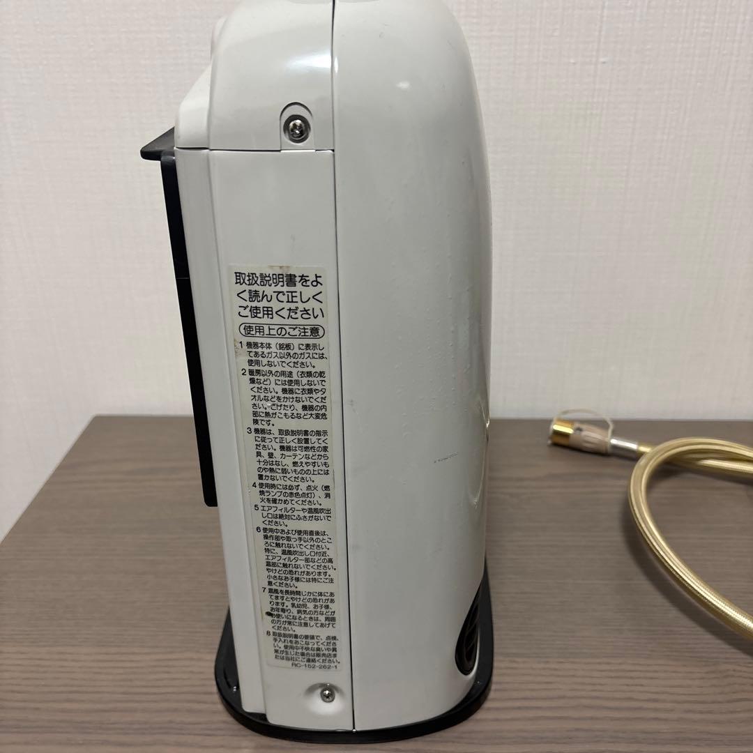 未使用 リンナイ ガスファンヒーター 都市ガス ホース付き - メルカリ