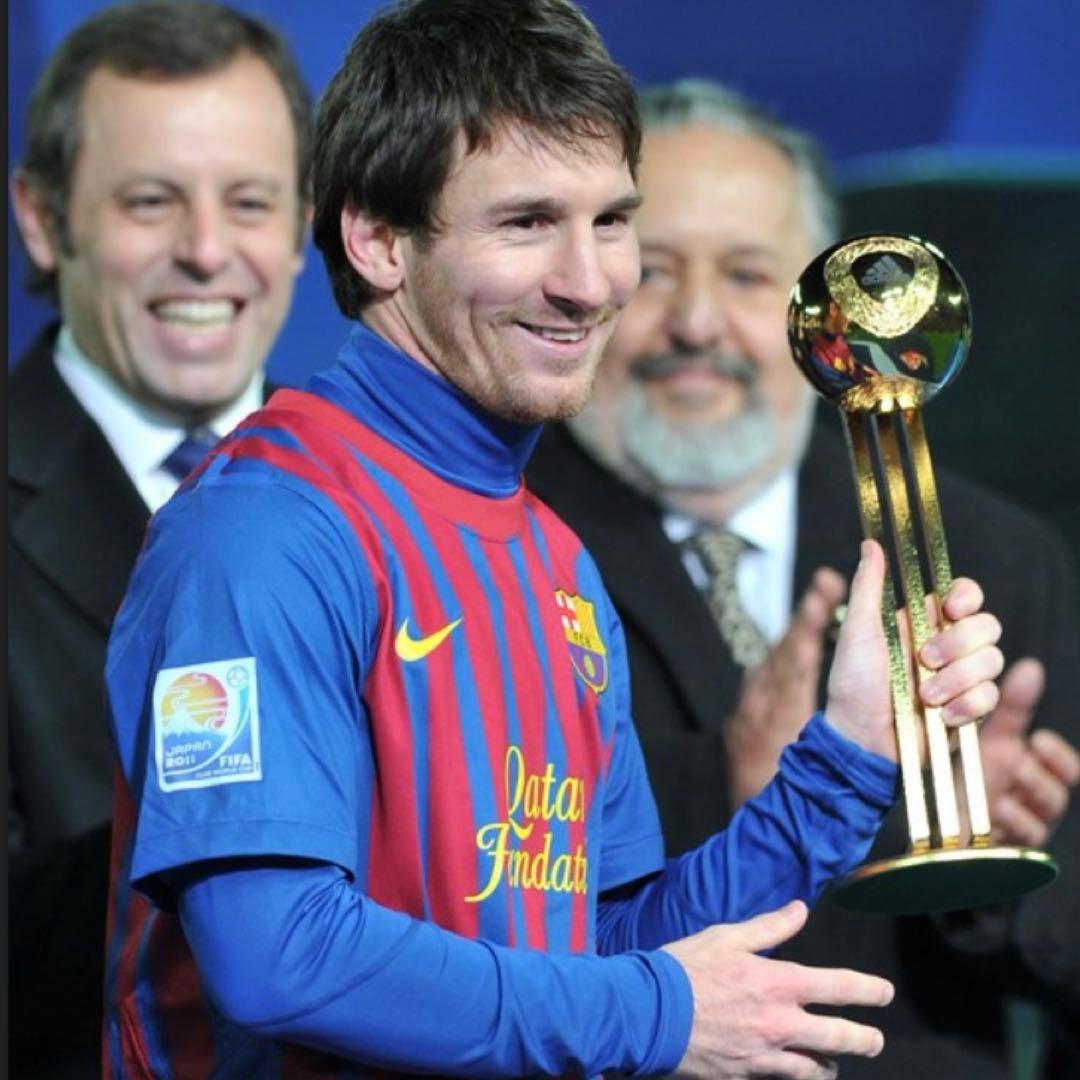 バルセロナ 2011クラブW杯来日 メッシ ユニフォーム アルゼンチン代表