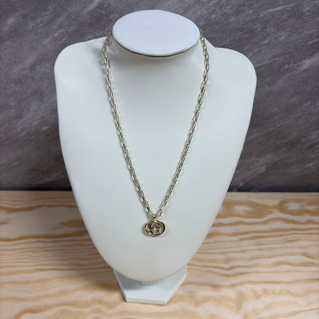 グッチ　GUCCI GGロゴペンダントネックレス　925 22.7g 本体のみ