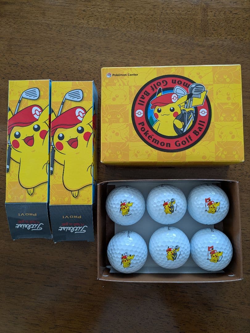 ポケモン ピカチュウ ゴルフボール 6個セット Amazon | ポケットモンスター ゴルフマーカー BIGサイズ（ピカチュウ