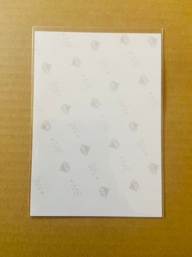 ≠ME ノイミー　生写真 ダイヤモンドメイド 谷崎早耶　直筆　チュウ