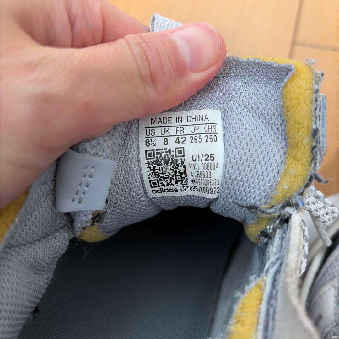 靴 Adidas xlg runner deluxe grey 26.5cm