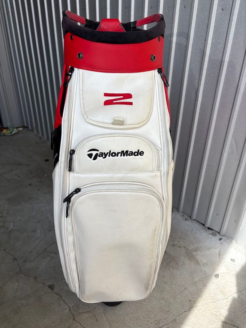 TaylorMade Stealth キャディバッグ 赤白 - メルカリ