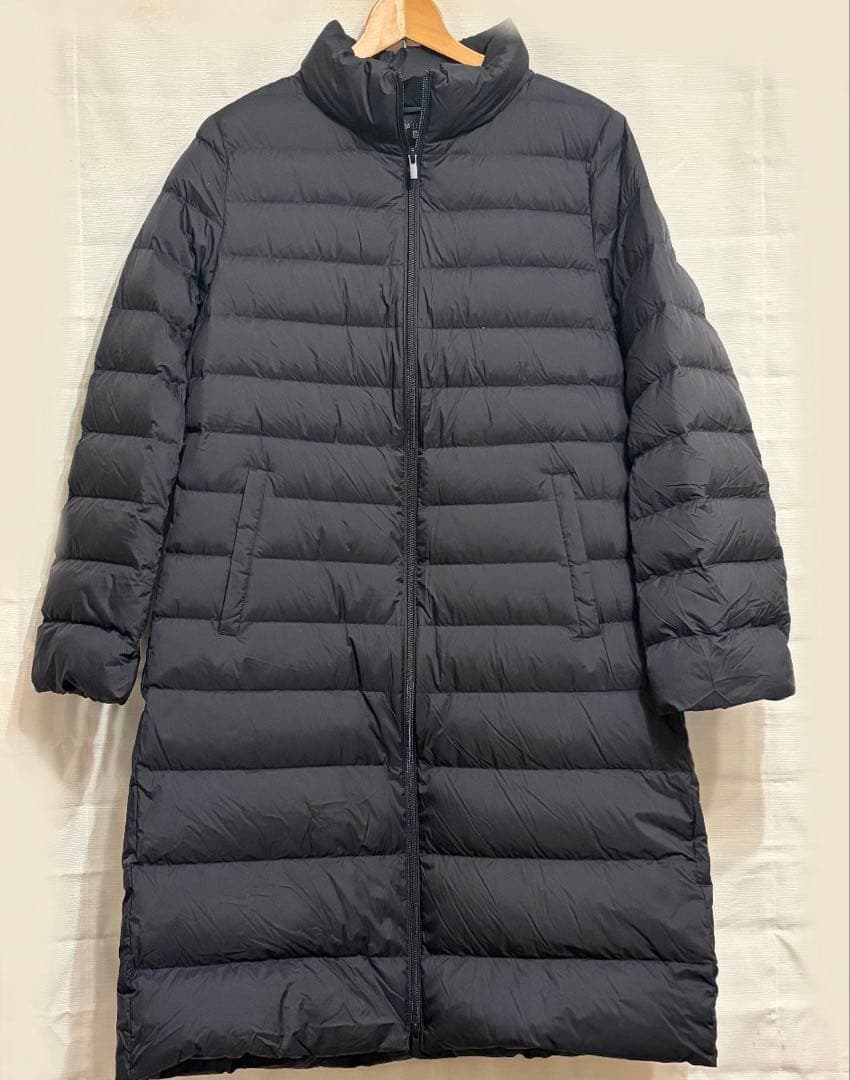ウルトラライトダウン ロングコート ブラック ユニクロ L 2023年購入