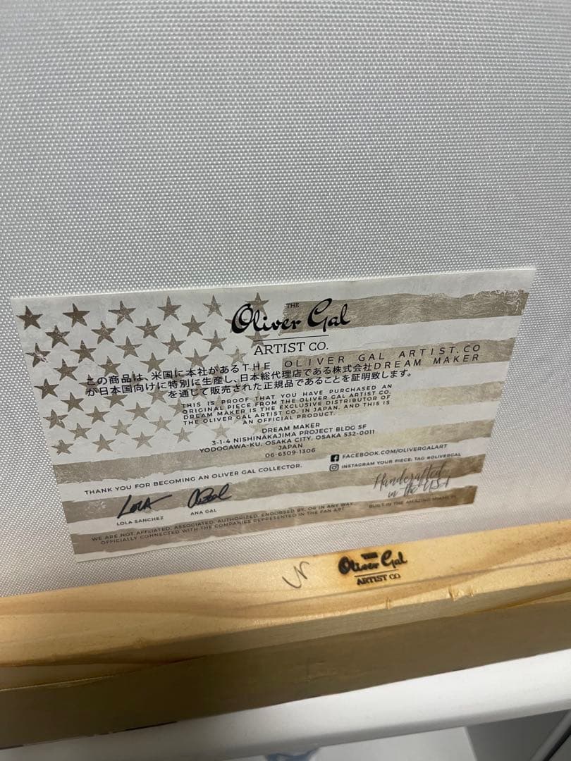 【限定値下げ】Oliver Gal 正規品　SAINT LAURENT