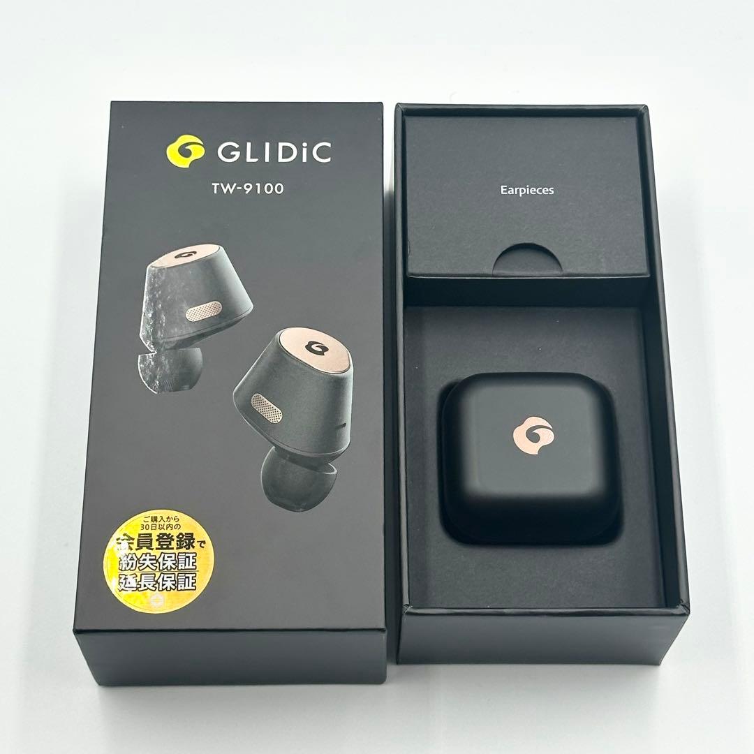 GLIDiC ワイヤレスイヤホン TW-9100 ブラック - メルカリ