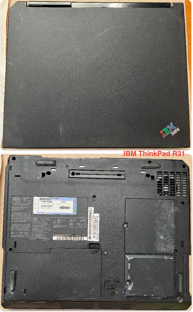ジャンク6台セット】IBM ThinkPad X61/X21/R31/535他 - メルカリ