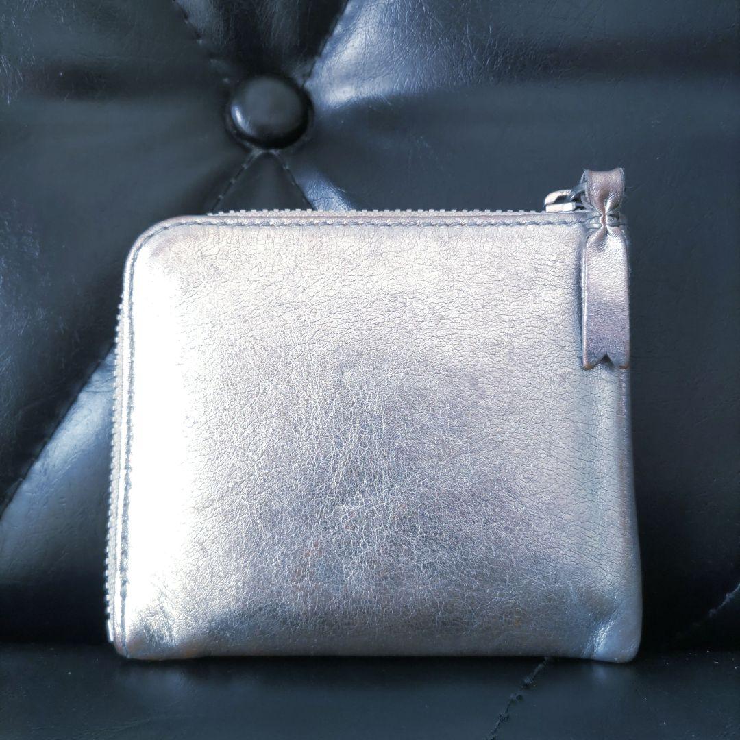 COMME des GARCONS コムデギャルソン 財布 ウォレット シルバー - メルカリ