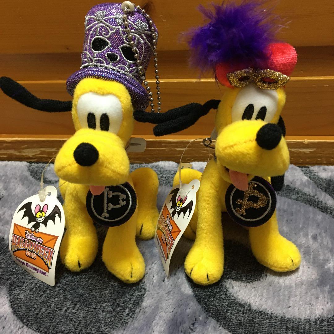 プルート ぬいぐるみバッジ(タグ付き)ディズニーランド&ディズニーシー