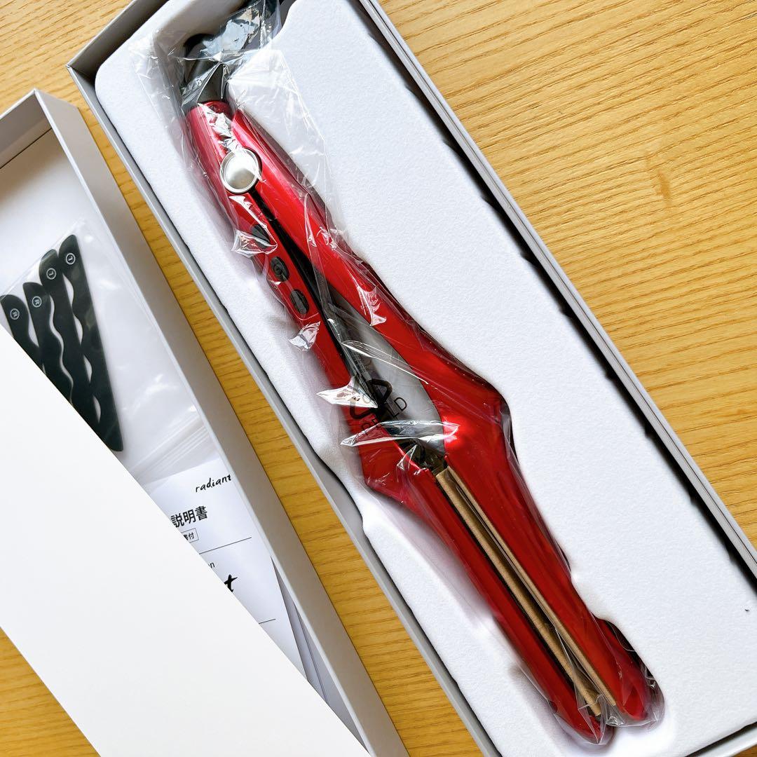 新品•未開封】リニューアル白箱 ラディアント ストレートヘアアイロン