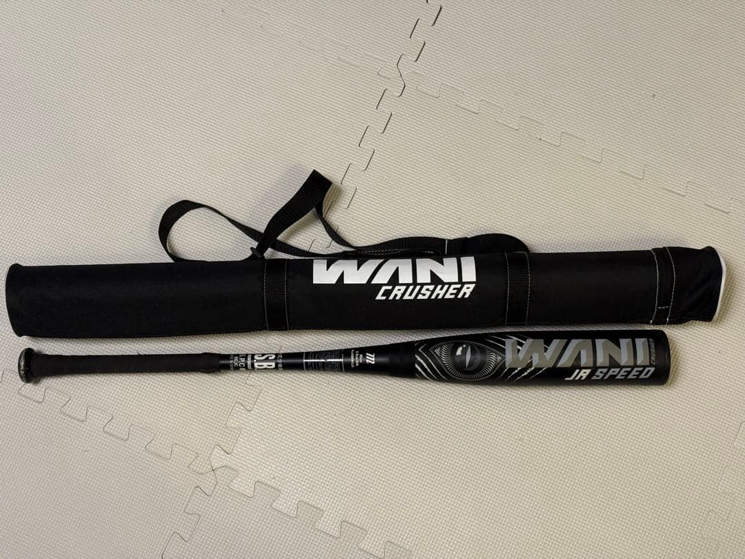 黒ワニ　ワニクラッシャー JRスピード 80cm 軟式少年野球 marucci marucci マルーチ 少年軟式バット ワニクラッシャー スピード JR 黒