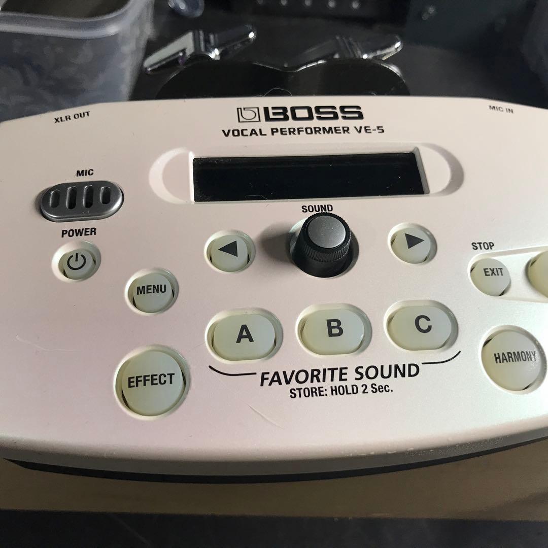 Vocal performer VE-5 BOSS ボーカルエフェクター Amazon.com: Boss VE-5 Vocal Performer Effect Processor (Red