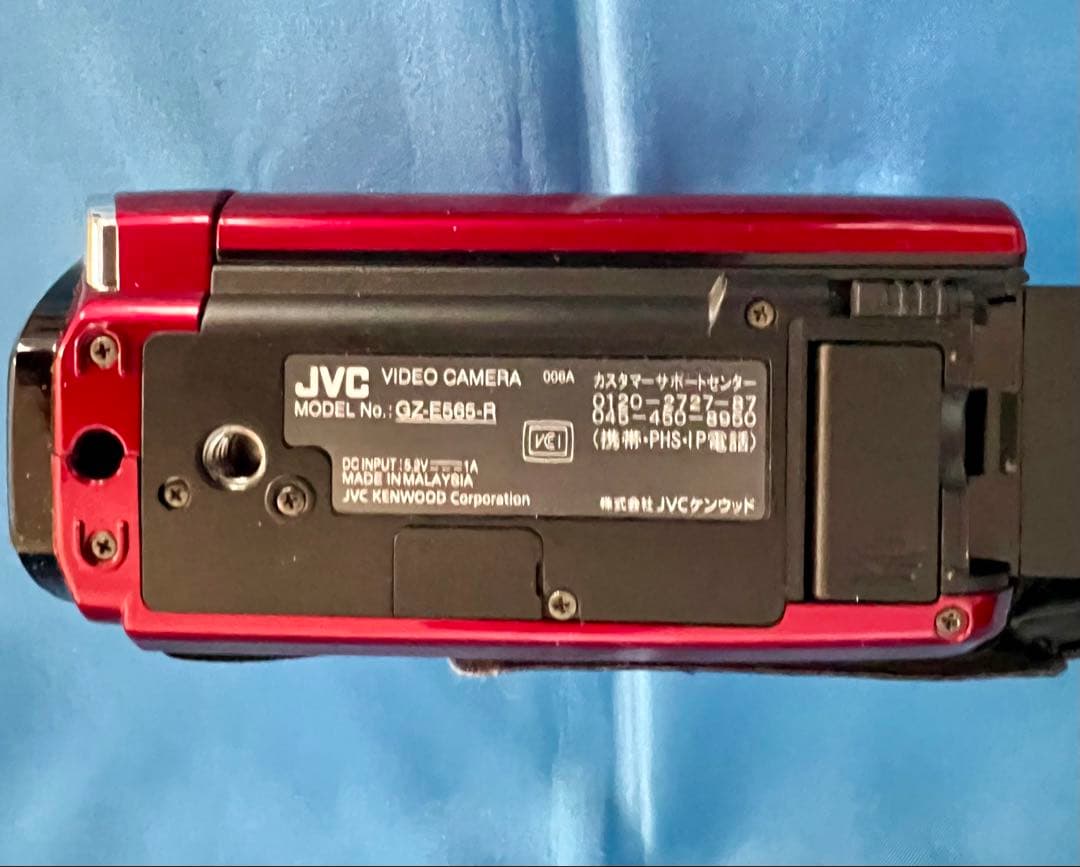 JVC Everio GZ-E565 レッド ハンディカム - メルカリ