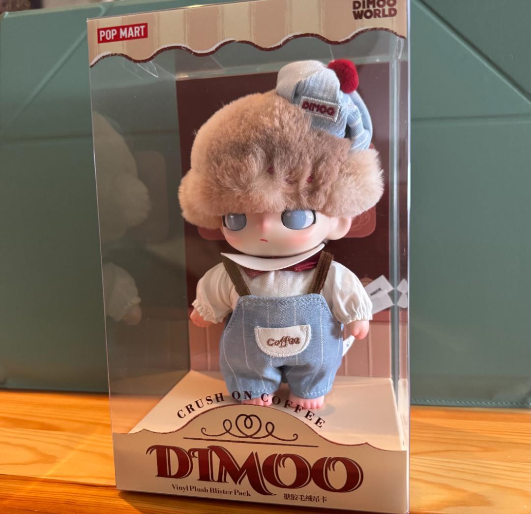 POPMART DIMOO Crush on Coffee ぬいぐるみペンダント - メルカリ