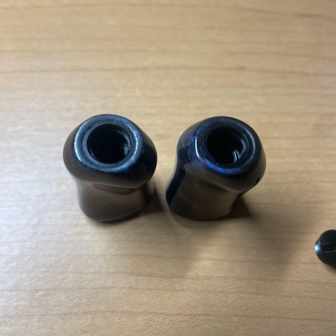 わたらせ樹脂工房 とても綺麗なスタビライズドウッド シマノ左用2個