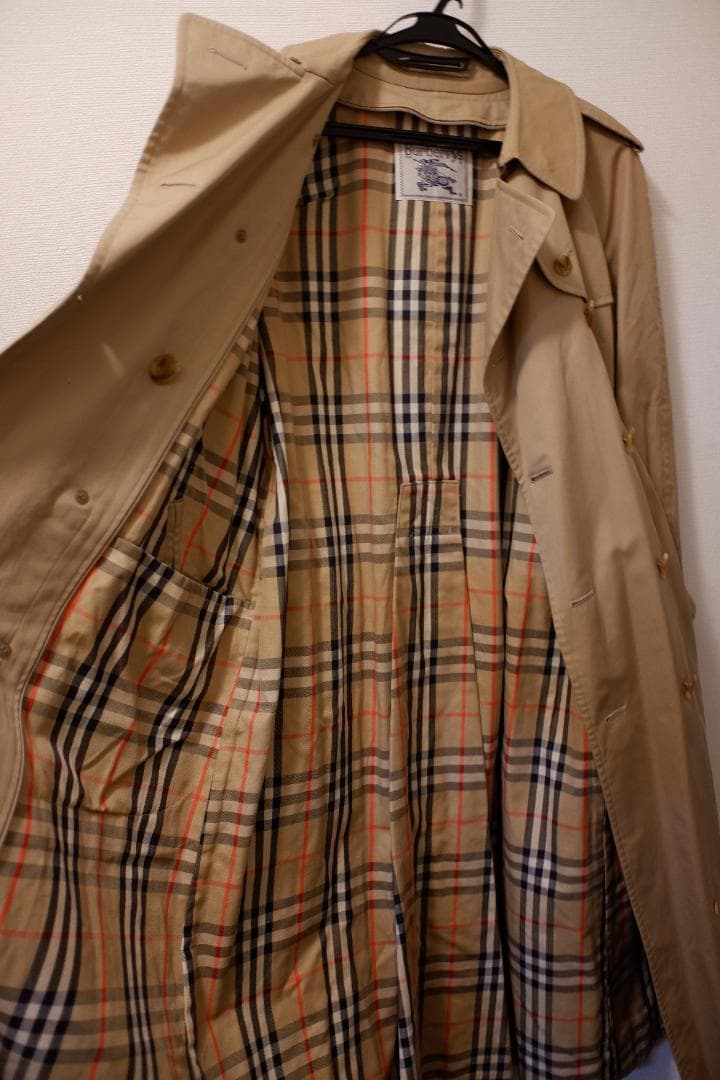 バーバリー トレンチコート ベージュ ノバチェック ヴィンテージ