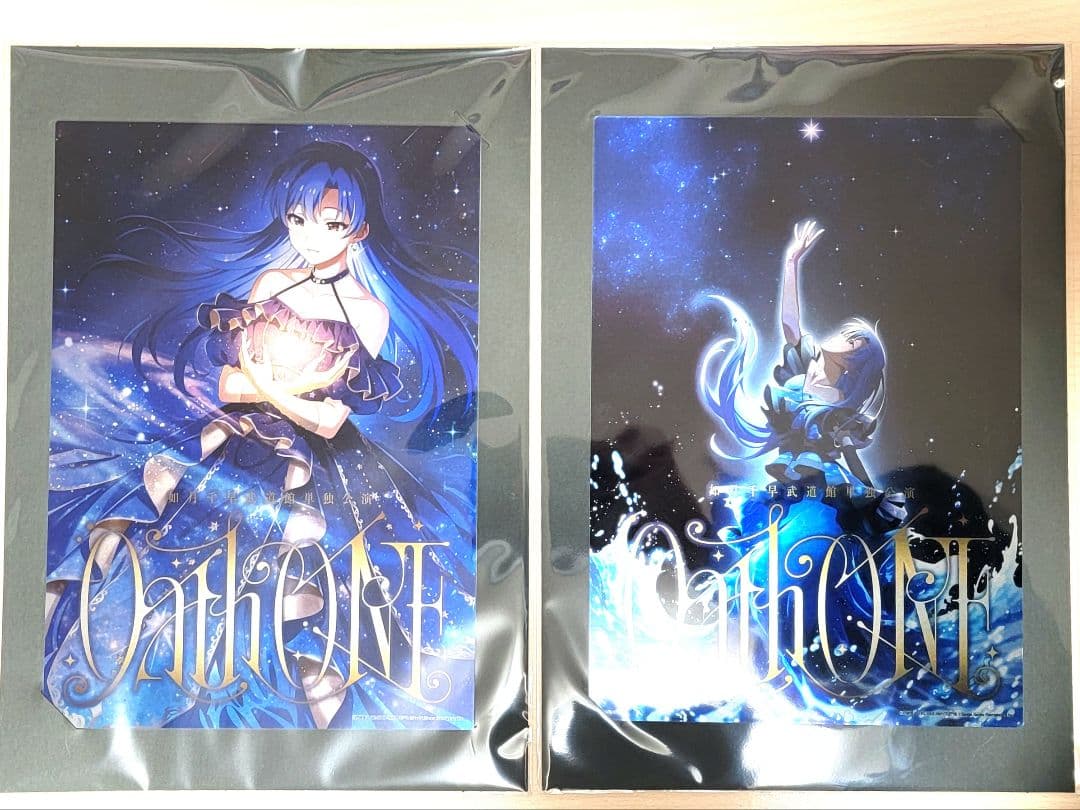 如月千早 Oath ONE 特典ステッカー＆メタルアートプレート オースワン