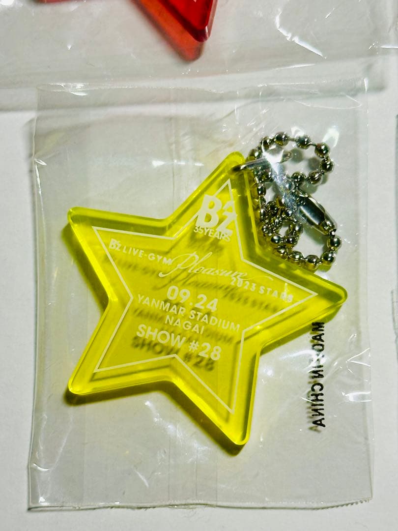 B'zガチャ チャーム 大阪 長居 ファイナル STARS プレジャー