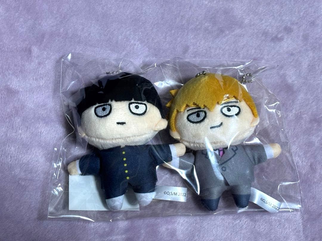 モブサイコ100 ちょこんと！ぬいぐるみマスコット 影山茂夫&霊幻新隆