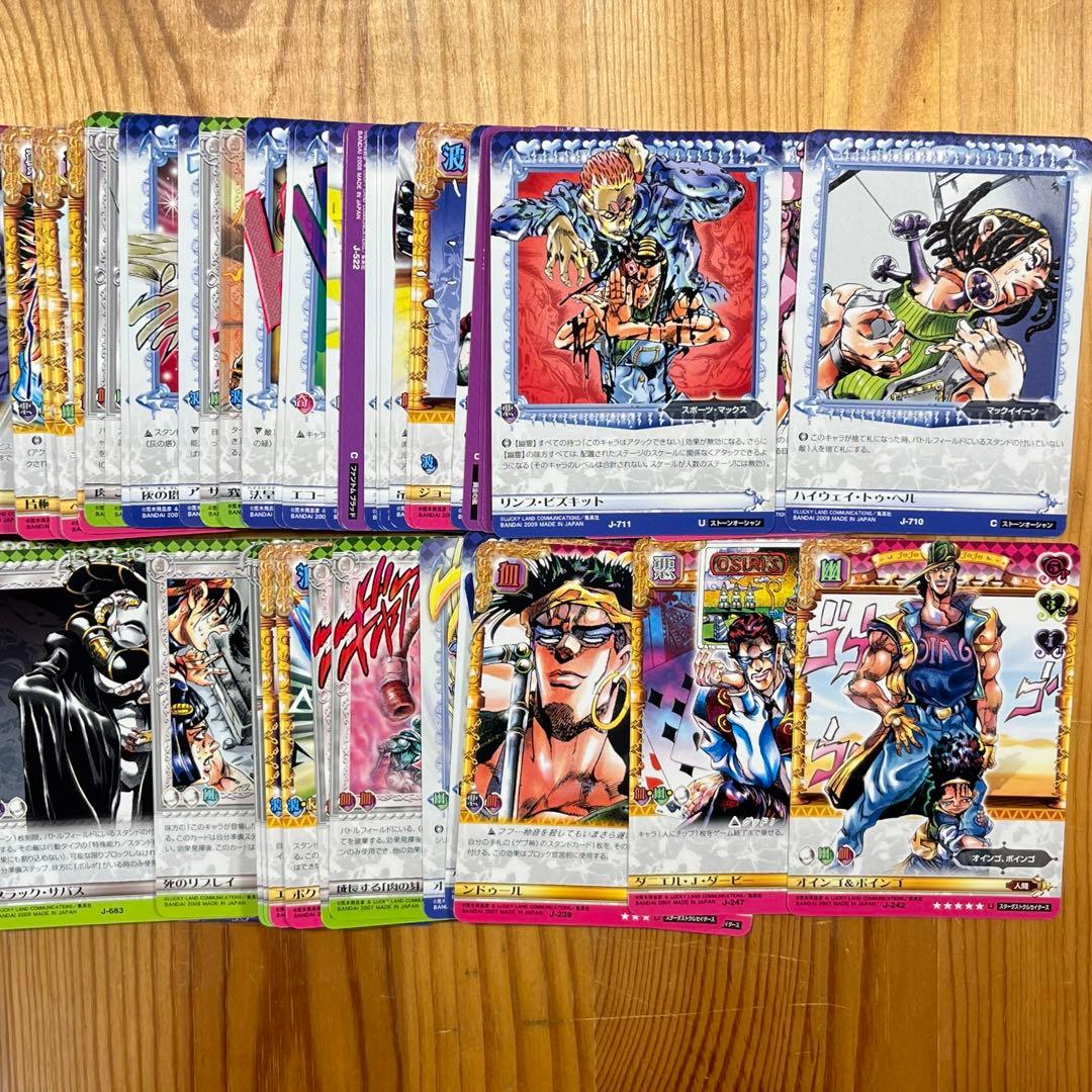 ジョジョの奇妙な冒険　ABC カード　600枚セット　⑱