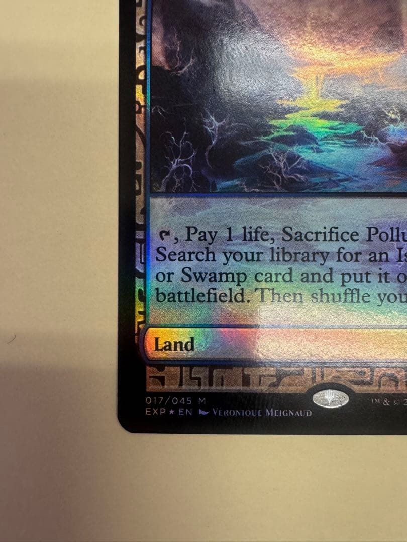 Mtg foil 汚染された三角州 Zendikar Expeditions