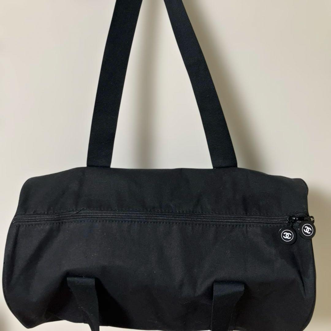 非売品】CHANEL N°1 シャネル ノベルティキャンバス ボストンバッグ