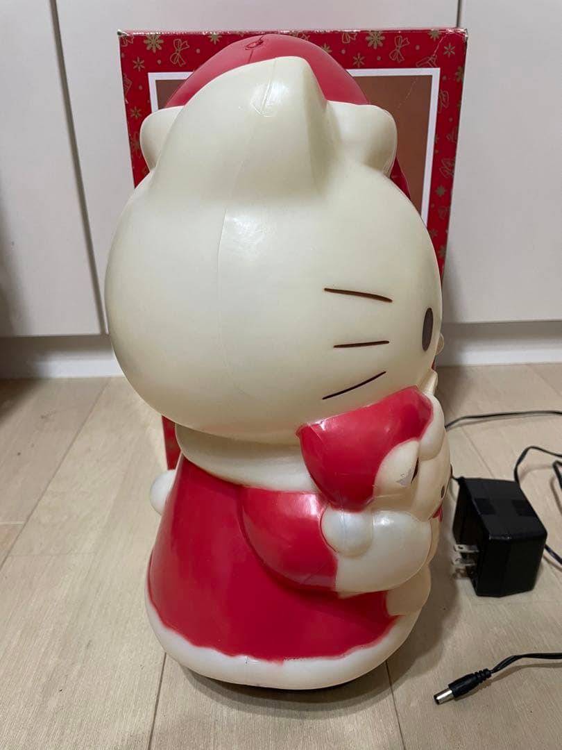 ハローキティ クリスマスサンタ ライト付き KTブローライト サンリオ