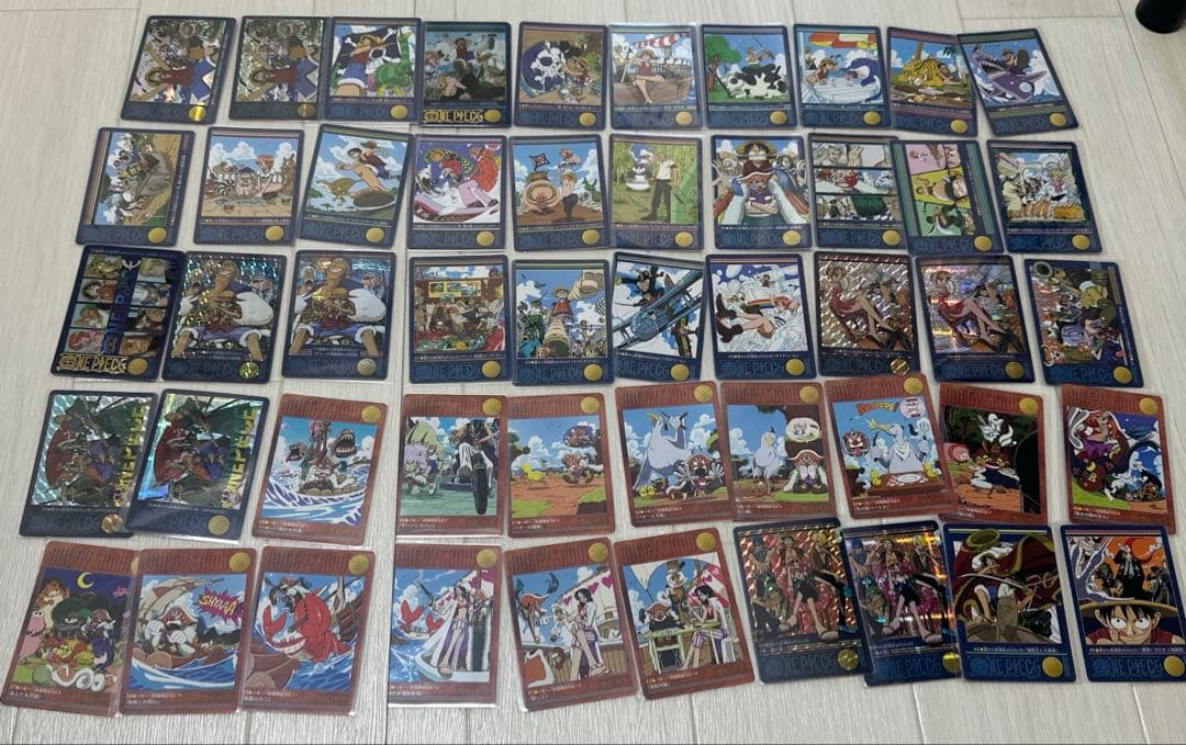 全キラ2種の186枚 コンプリート ワンピース ビジュアルアドベンチャー