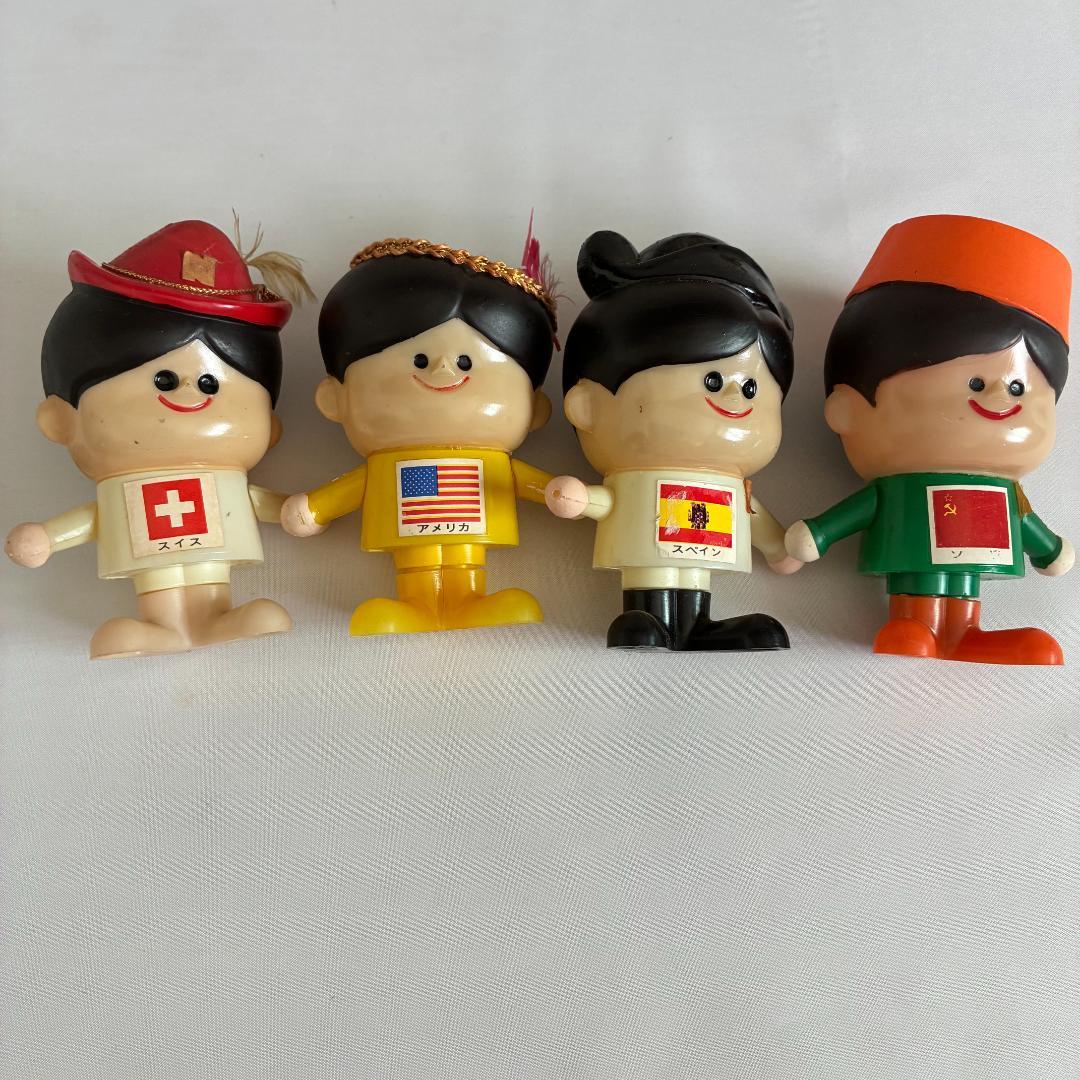 【昭和レトロ】　世界のナショナル坊や 貯金箱 ハイトップ 松下電器 ノベルティ