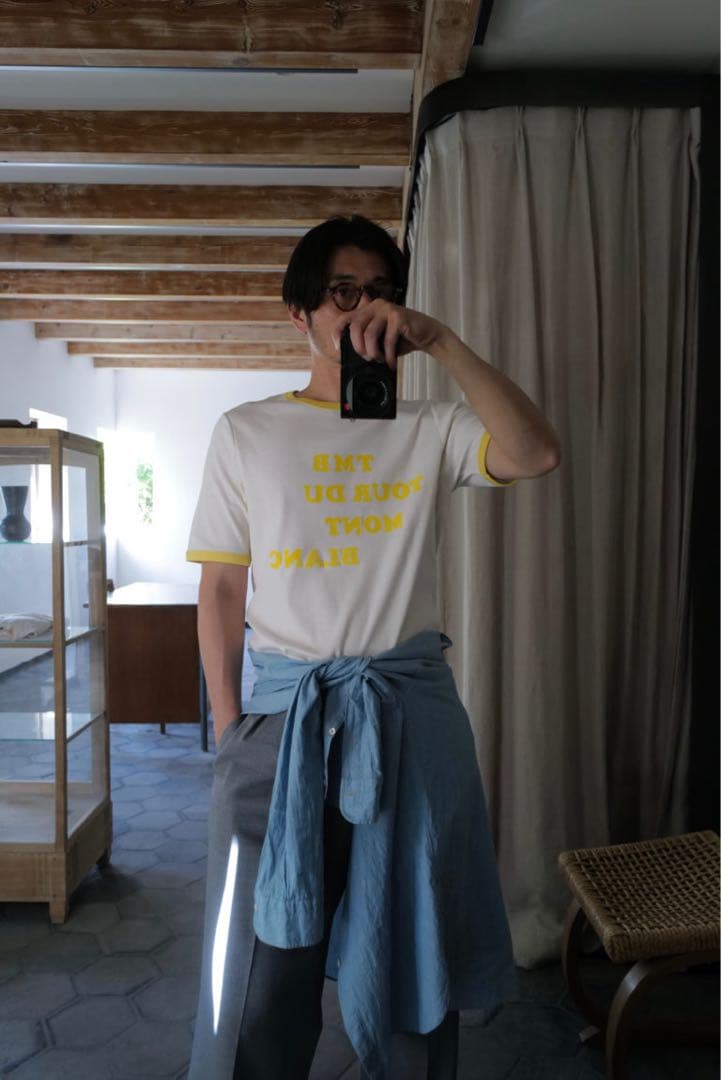 柿乃葉 別注 BISOWN Ex Mountain Trim Pack Tee - メルカリ