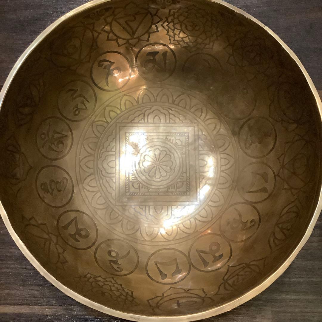 No29 チベット産 シンギングボウル 新品 チベタンボウル 23.3cm