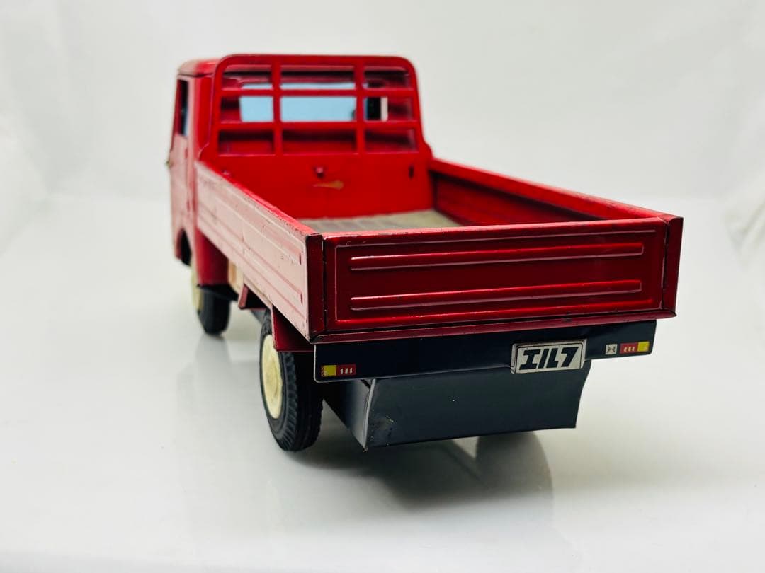 モ*ガ様 萬代屋バンダイBC当時物ブリキ☆いすゞ初代エルフ1962年発売美