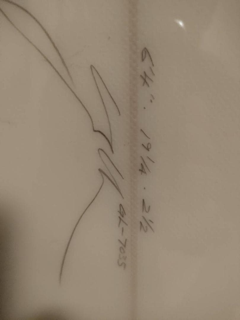 ジェリーロペス yuサーフボード貴重な 直筆サイン！送料込み！ - メルカリ