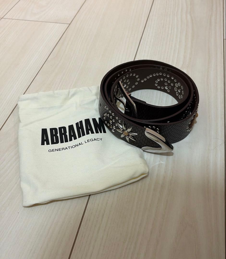 【✨新品未使用✨】ABRAHAMベルト値下げ⭕️ Abraham限定belt 即完品 円堂守 元マッチョ着用 HTC似 再販なし - メルカリ