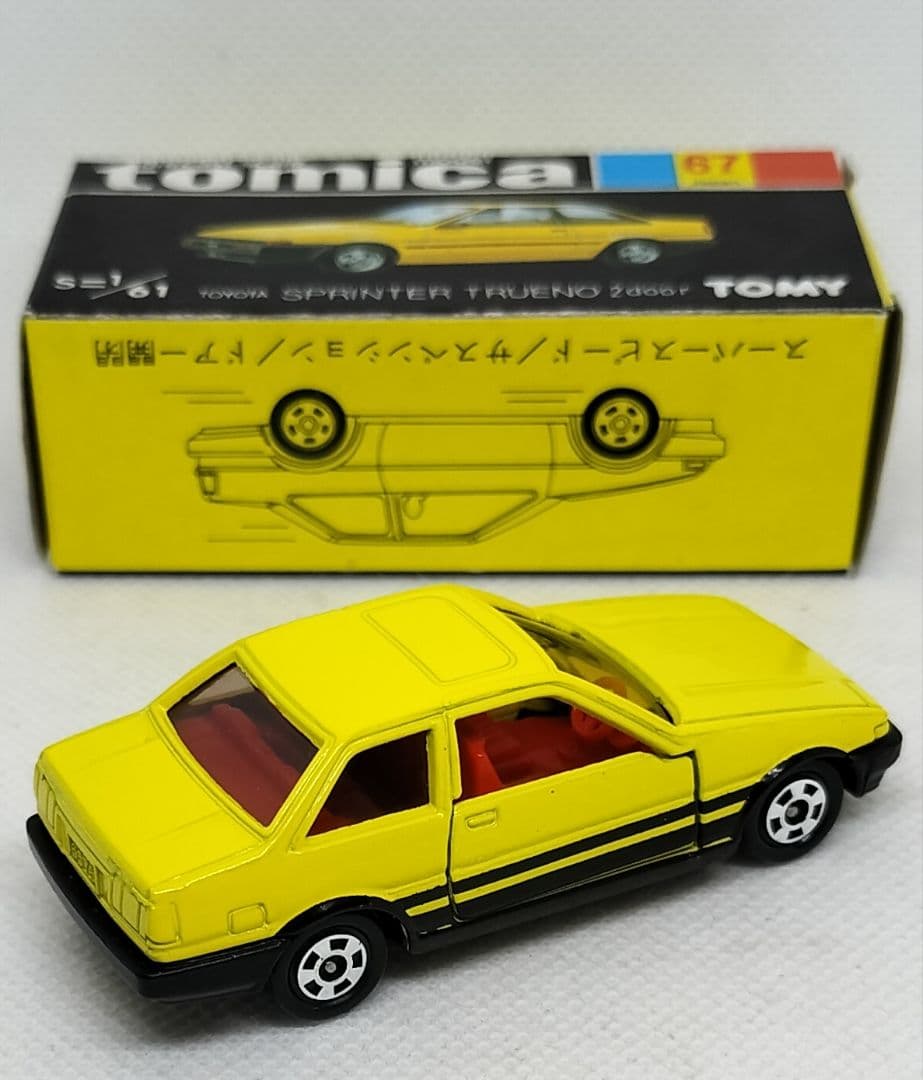 《黒箱トミカ67-4-1》スプリンタートレノ【カローラフェア】未使用ウルトラ美品