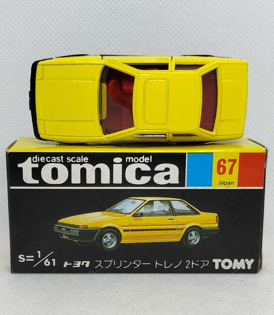 《黒箱トミカ67-4-1》スプリンタートレノ【カローラフェア】未使用ウルトラ美品