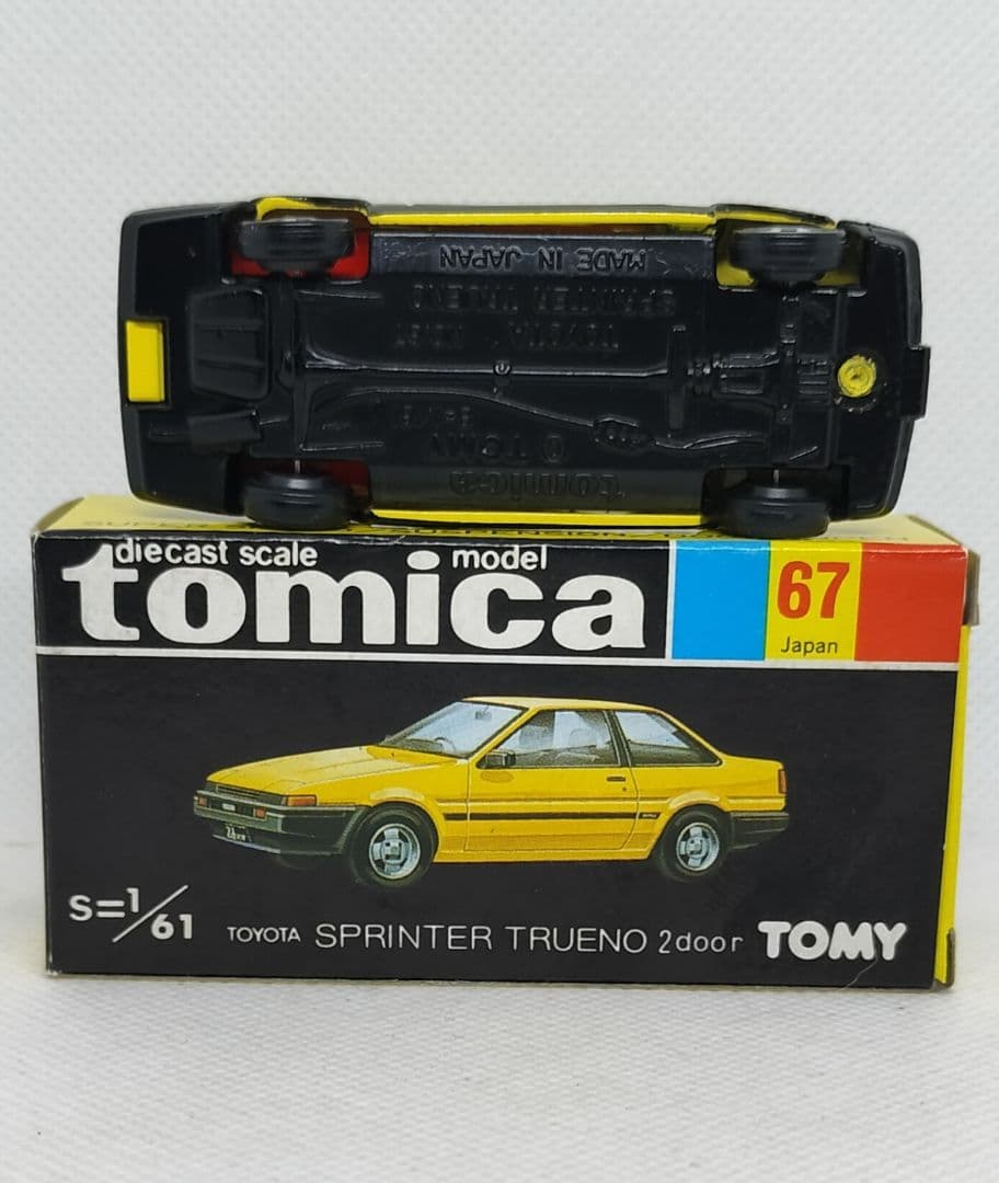 《黒箱トミカ67-4-1》スプリンタートレノ【カローラフェア】未使用ウルトラ美品