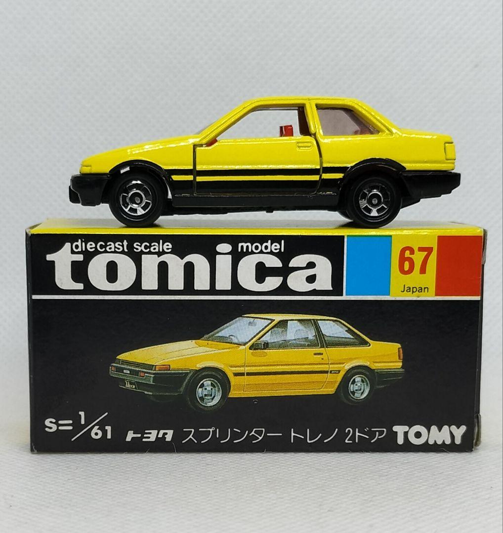 《黒箱トミカ67-4-1》スプリンタートレノ【カローラフェア】未使用ウルトラ美品