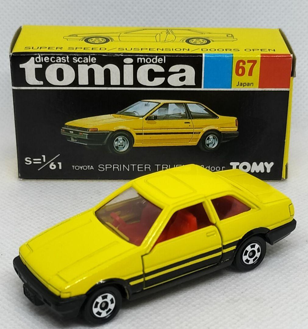 《黒箱トミカ67-4-1》スプリンタートレノ【カローラフェア】未使用ウルトラ美品