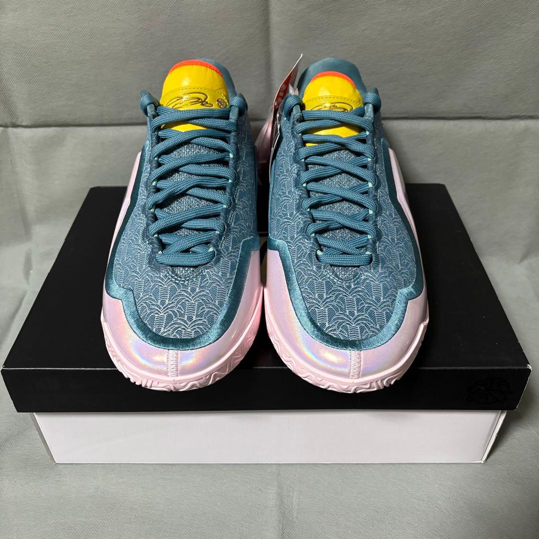 ナイキ レブロン 23 マイアミ トゥワイス グリーン ピンク 緑 青