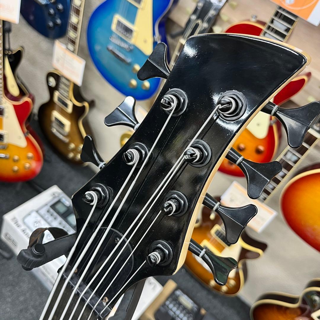 11371】 ノーブランド 7弦ベース フレットレスベース ナチュラル